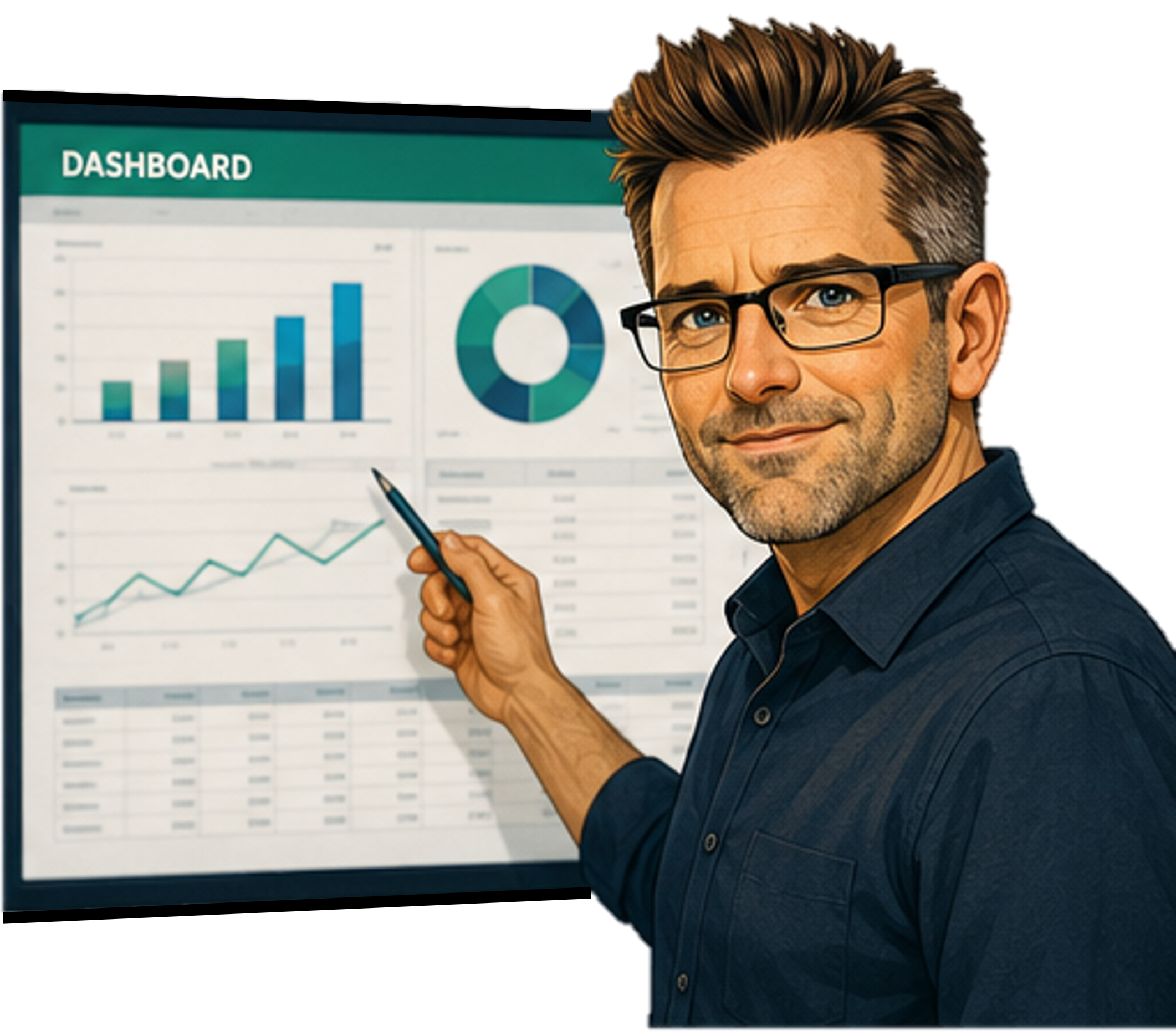 Excel With Eddie Dashboard